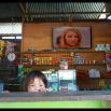 Back in the village, there is a second store, manned by a very young lady. I will do a separate story on what she is exposed to on TV. Peru apparently is rated top in the world in terms of racial discrimination and social division. Note the blonde role model on screen