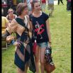 Lara in Hug Me dress with fan in Seconds to Live Tee, PinkPop 2014